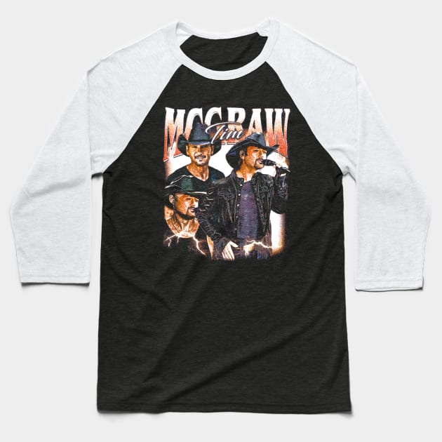 Tim McGraw Baseball T-Shirt by FandiLagi